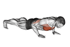 Clock Push-Up demonstration