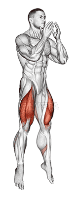 Jump Squat demonstration