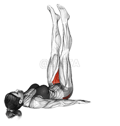 Adductor stretch demonstration