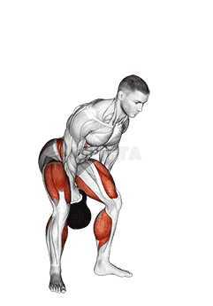 Kettlebell One Arm Swing demonstration