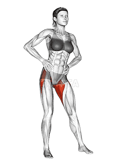 Hip Circles Stretch demonstration