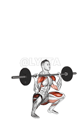 Barbell Thruster demonstration