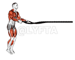 Battling Ropes Split Jump demonstration