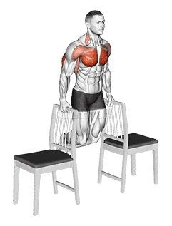 Dips between Chairs demonstration