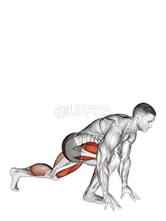 Alternate Sprinter Lunge demonstration