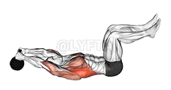 Kettlebell Pullover 3 Month Position demonstration