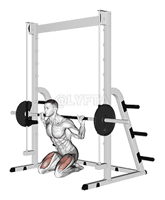 Smith Kneeling Hip Thrust demonstration