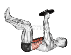 Thumbnail for the video of exercise: Weighted Crunch