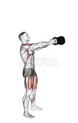 Thumbnail for the video of exercise: Kettlebell Full Swing