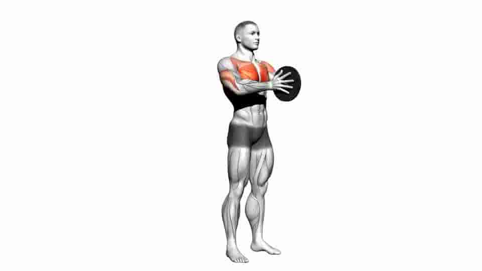 Thumbnail for the video of exercise: Weighted Svend Press