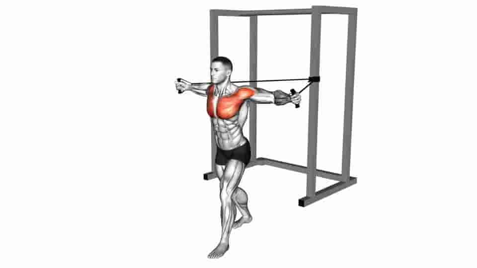 Thumbnail for the video of exercise: Band Chest Fly